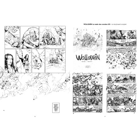 Wollodrïn T2, N&B et Storyboards