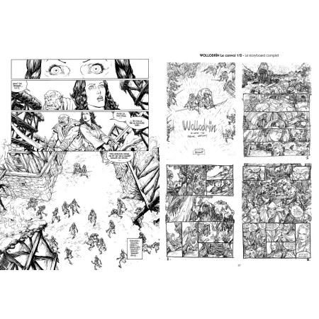 Wollodrïn T3, N&B et Storyboards