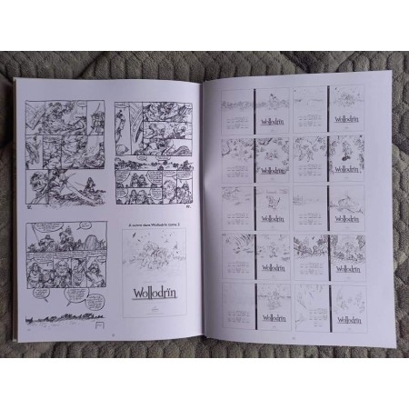 Wollodrïn T1, N&B et Storyboards