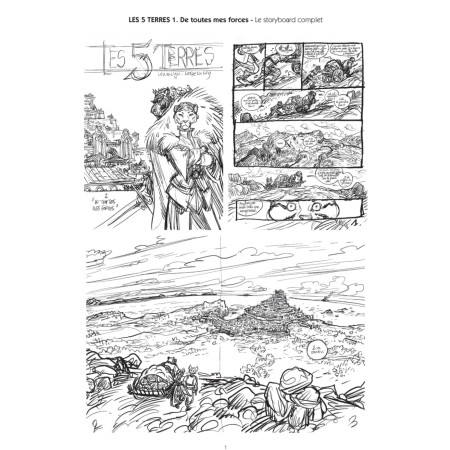 Les 5 Terres, les Storyboards du cycle d'Angleon