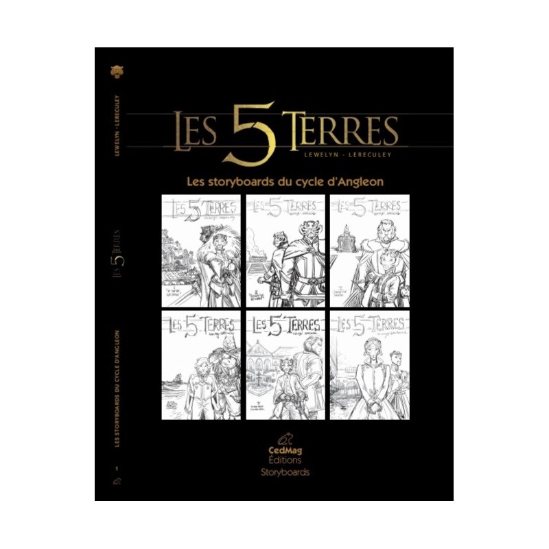 Les 5 Terres, les Storyboards du cycle d'Angleon